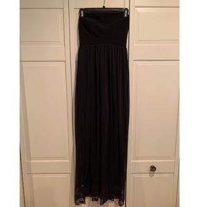 Honey Punch Black Maxi Dress